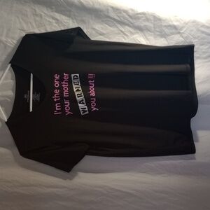 90%polyester funny shirt